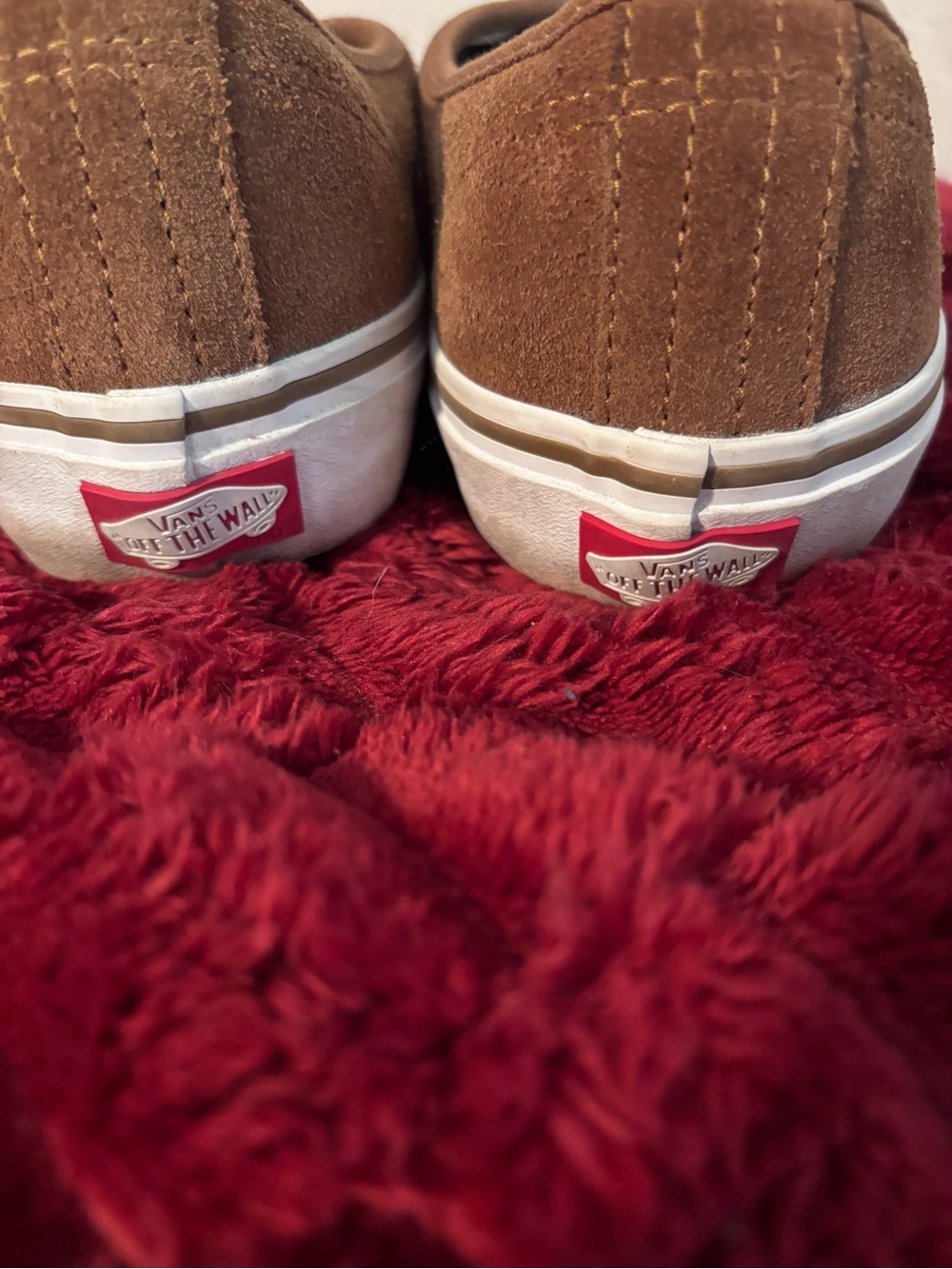 Vans Men’s Brown Suede Low-Top Sneakers - Picture 4 of 7